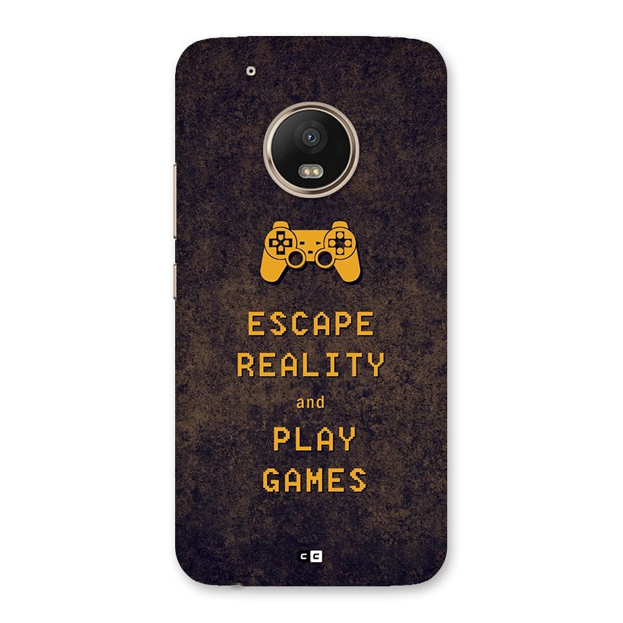 Escape Reality Back Case for Moto G5 Plus