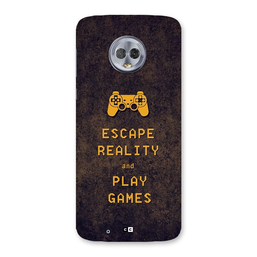 Escape Reality Back Case for Moto G6