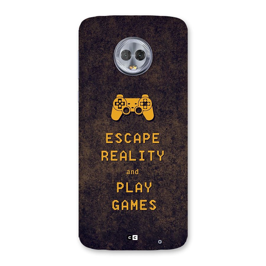 Escape Reality Back Case for Moto G6 Plus