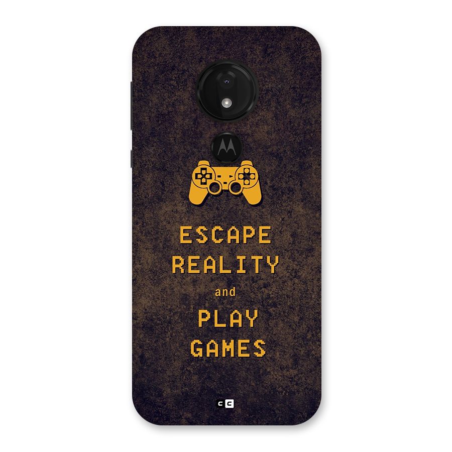 Escape Reality Back Case for Moto G7 Power