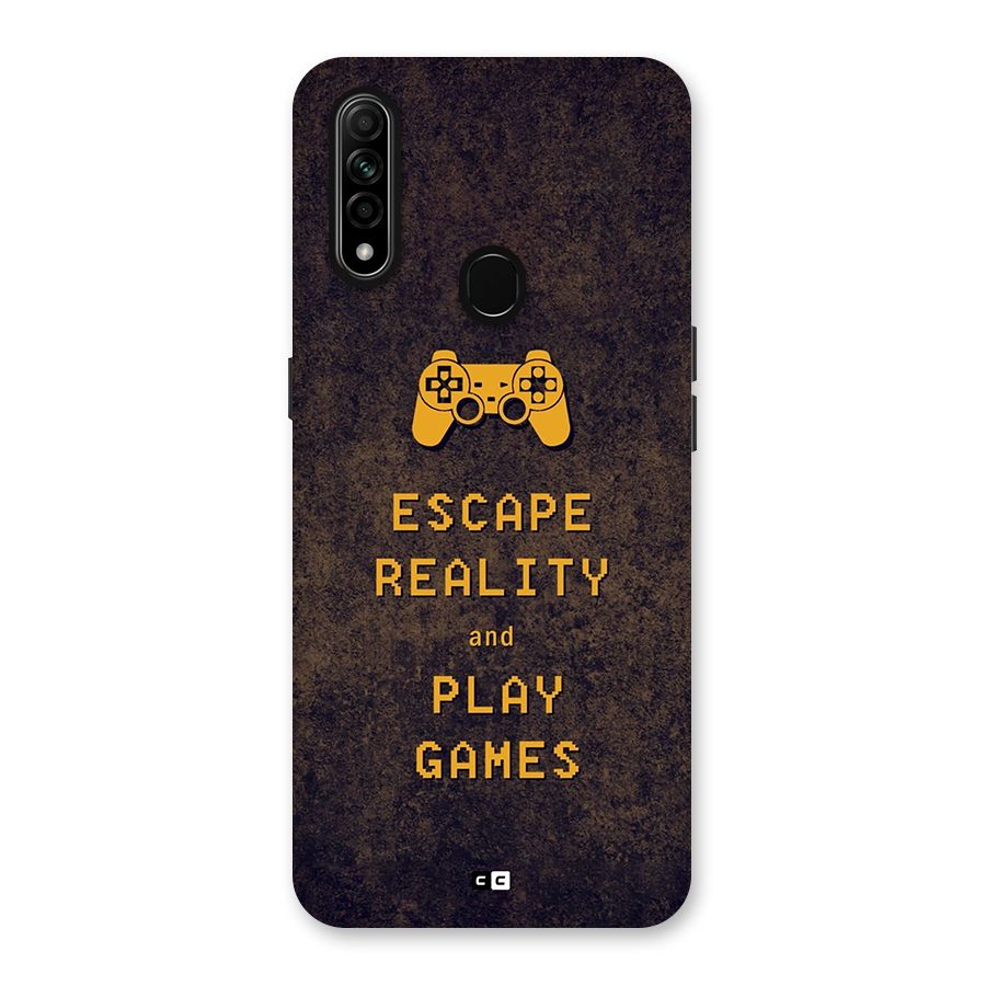 Escape Reality Back Case for Oppo A31