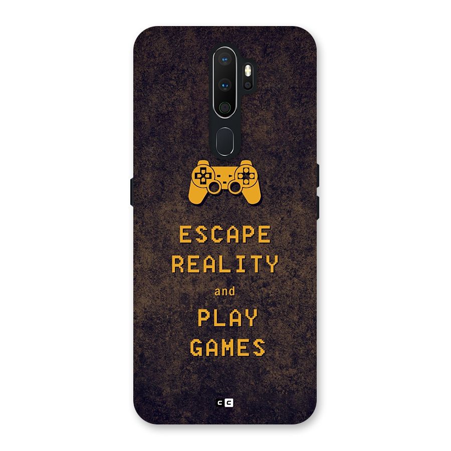 Escape Reality Back Case for Oppo A5 (2020)