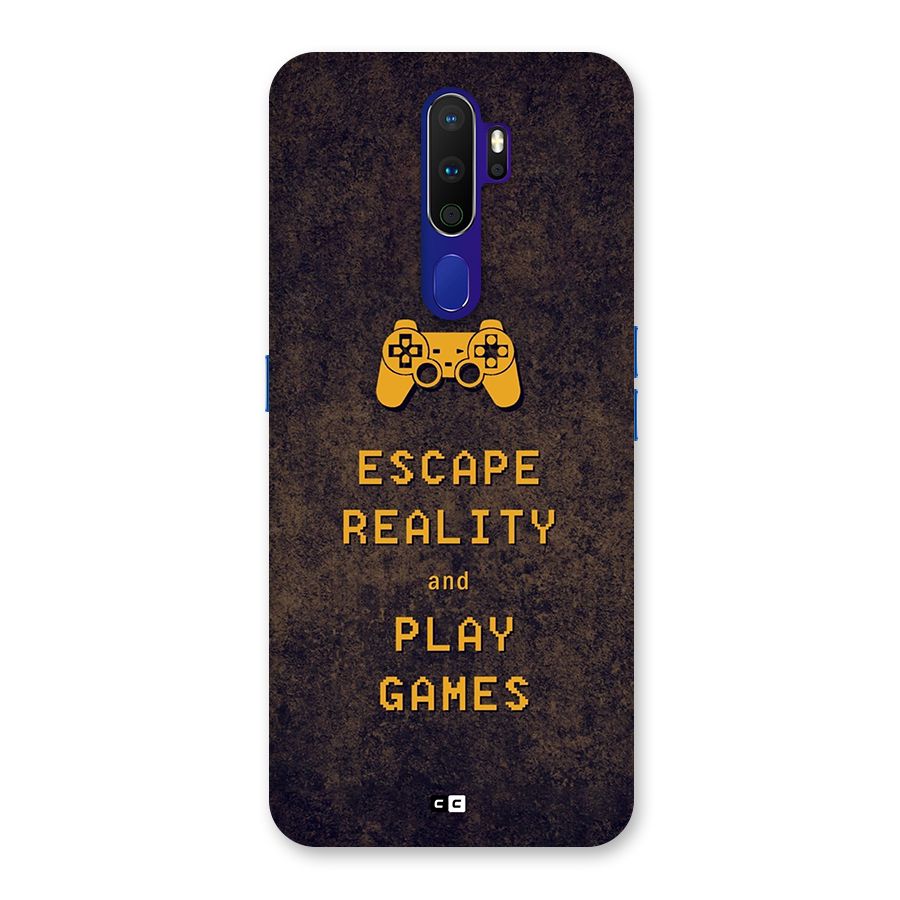 Escape Reality Back Case for Oppo A9 (2020)