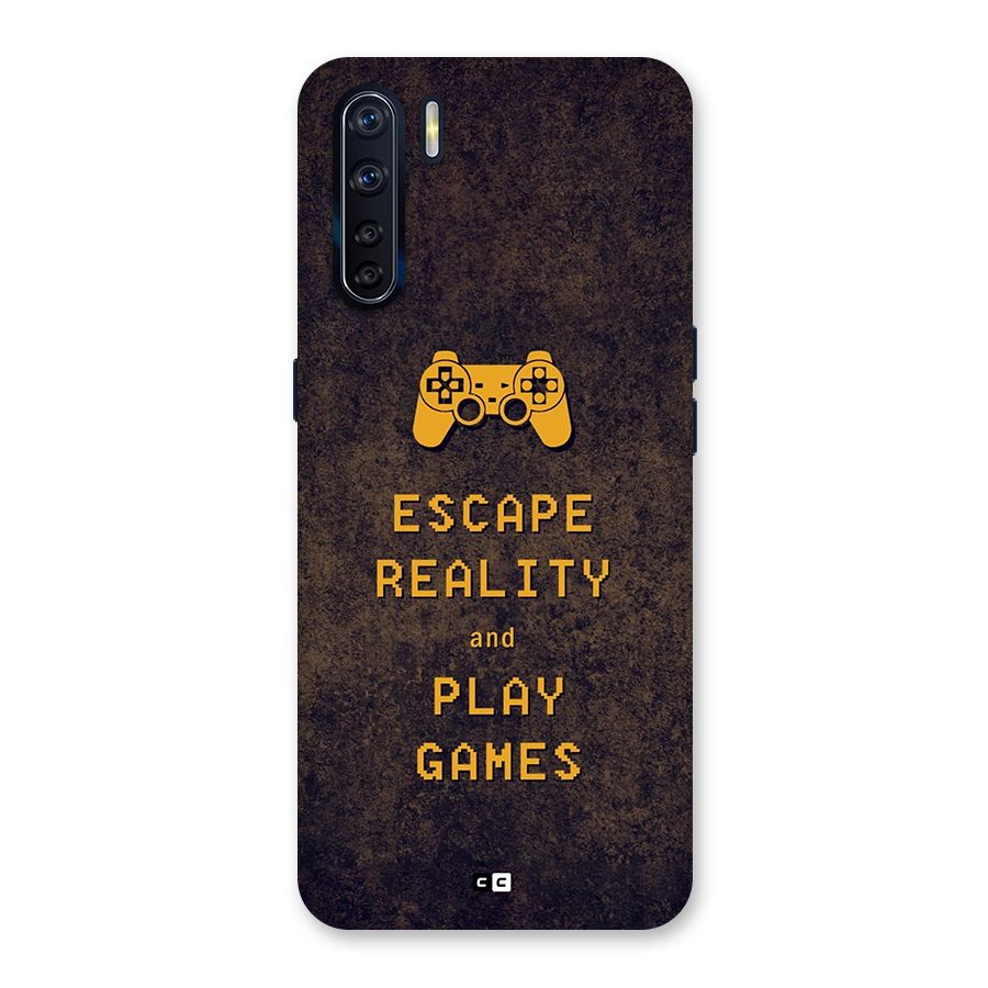 Escape Reality Back Case for Oppo F15