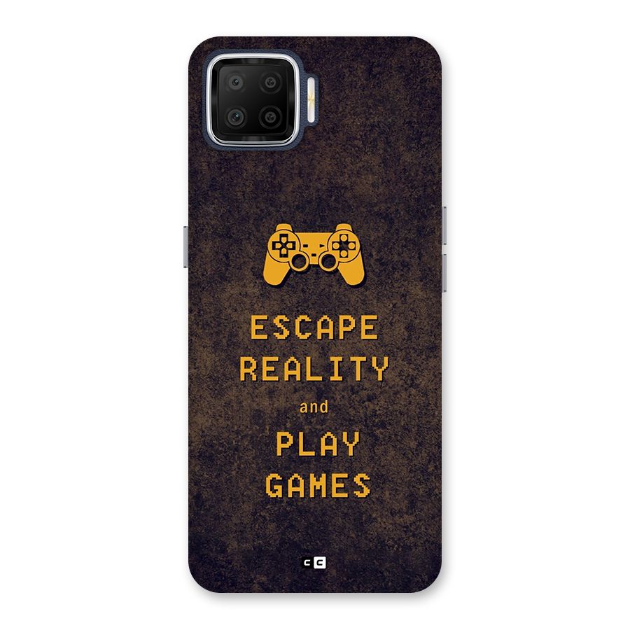 Escape Reality Back Case for Oppo F17