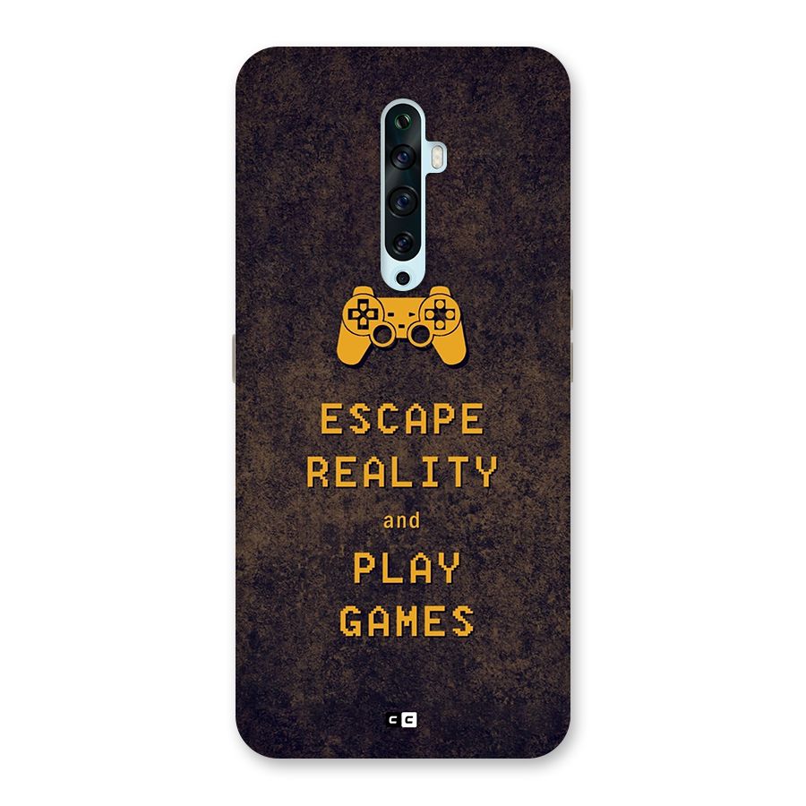 Escape Reality Back Case for Oppo Reno2 Z