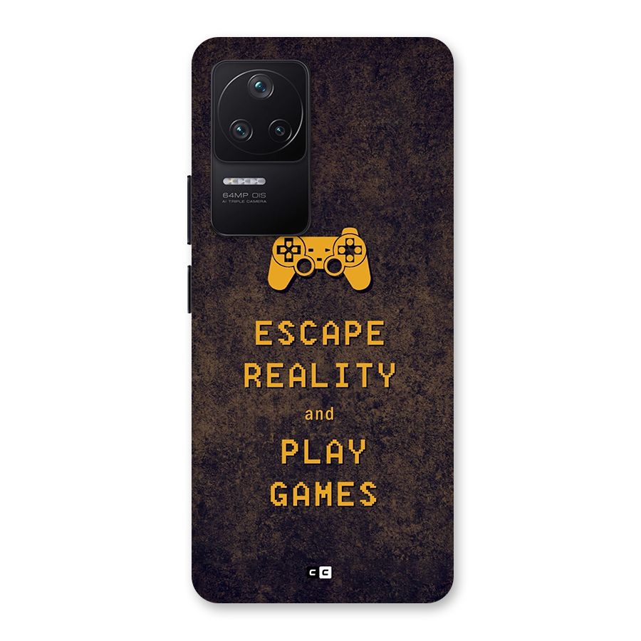 Escape Reality Back Case for Poco F4 5G
