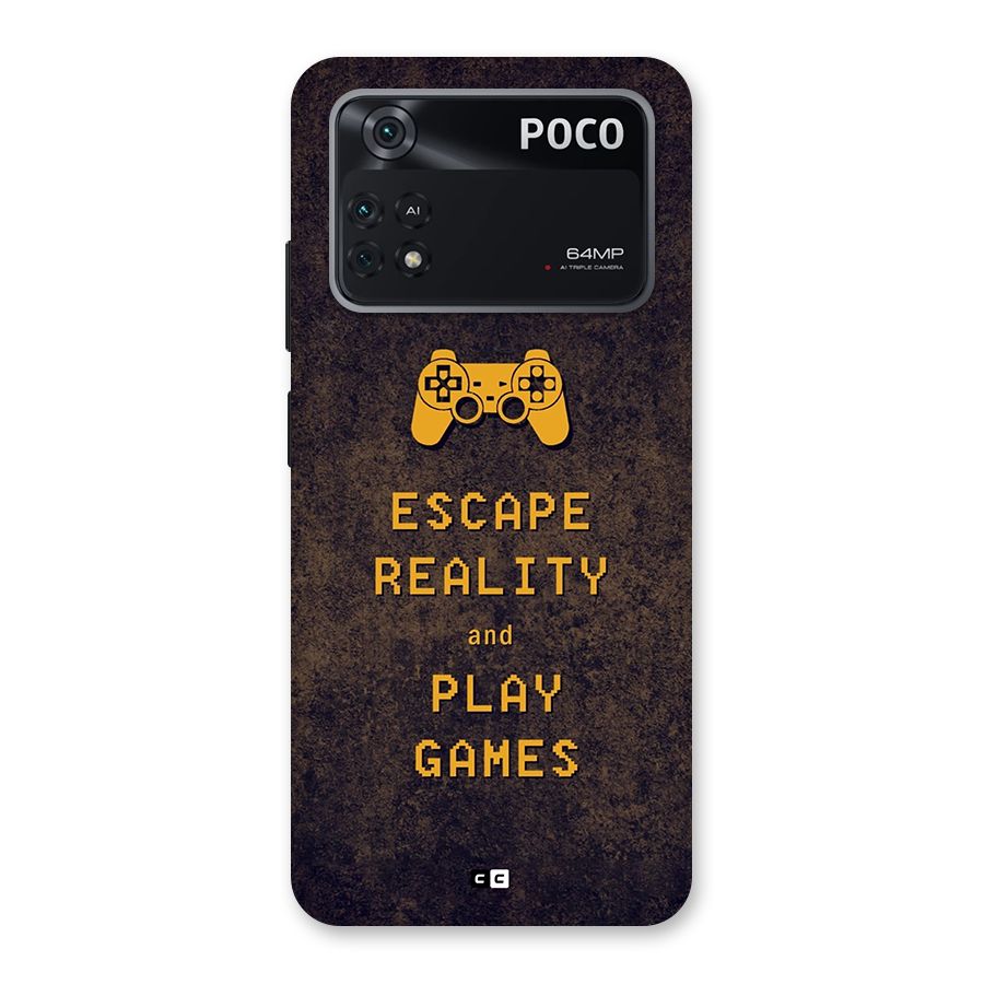 Escape Reality Back Case for Poco M4 Pro 4G