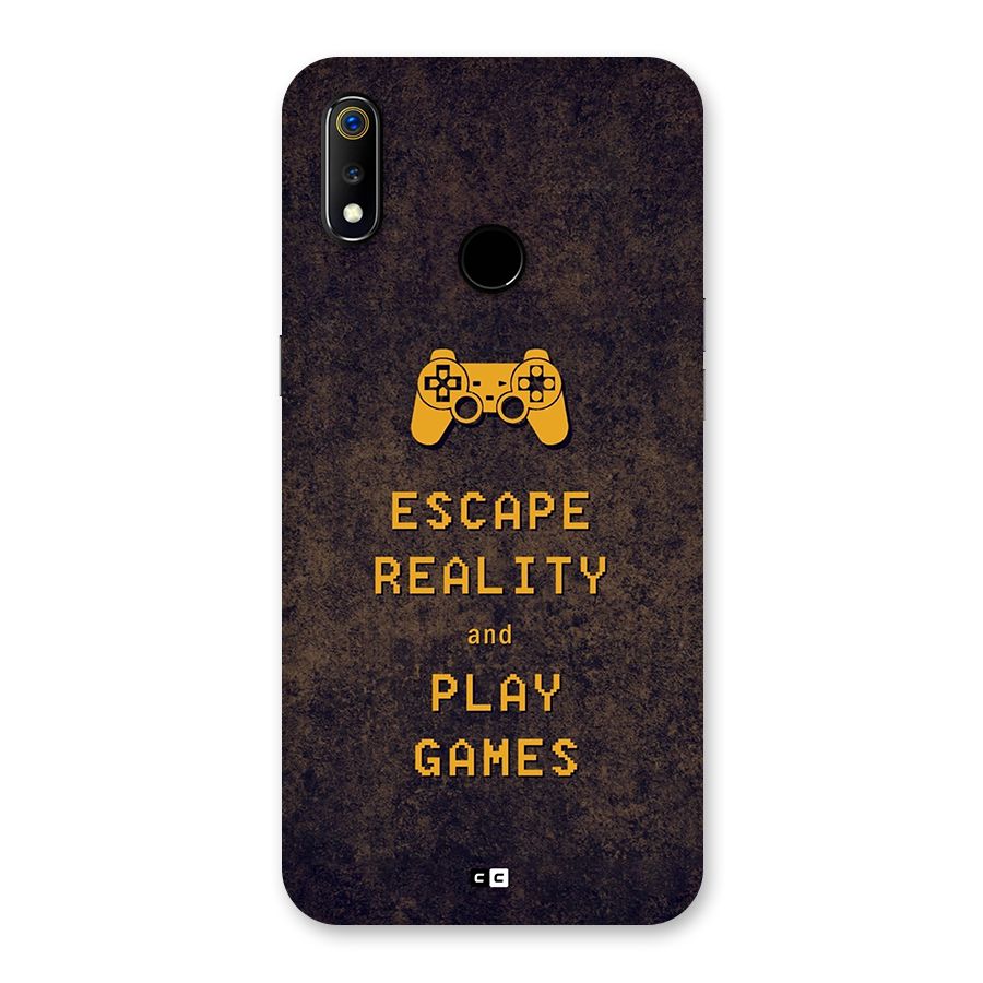 Escape Reality Back Case for Realme 3