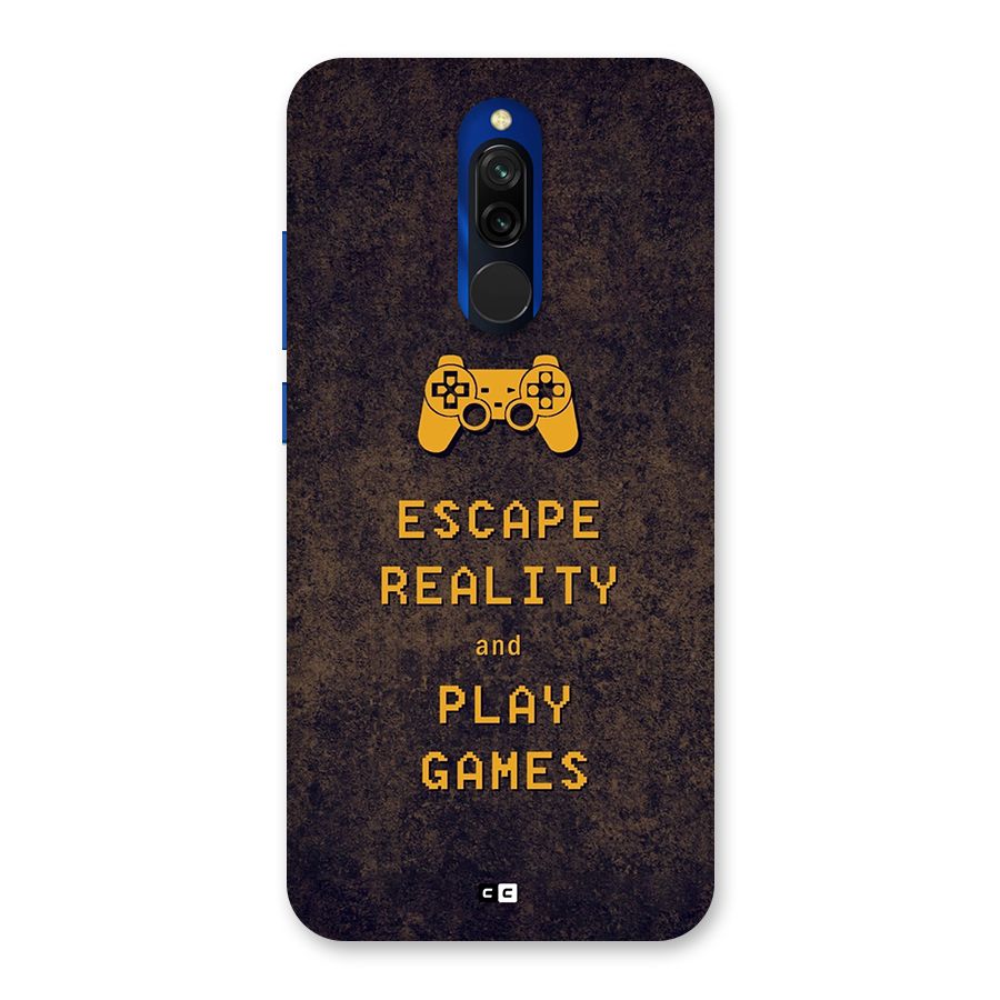 Escape Reality Back Case for Redmi 8