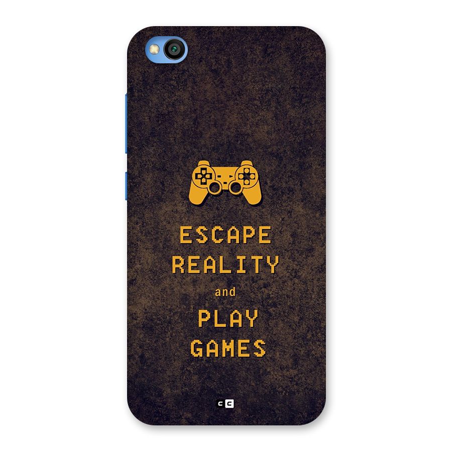 Escape Reality Back Case for Redmi Go