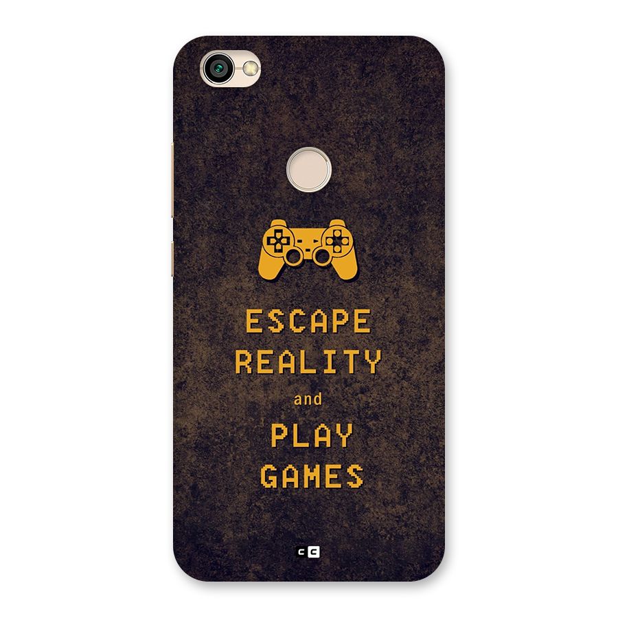 Escape Reality Back Case for Redmi Y1 2017