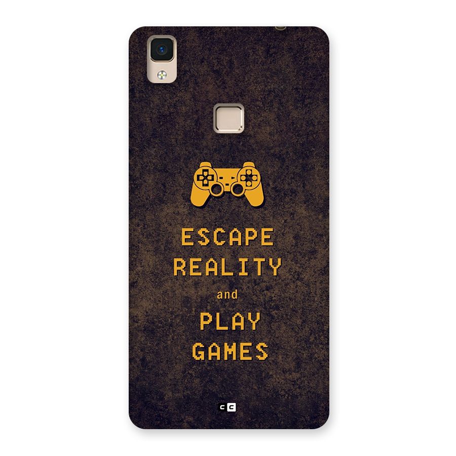 Escape Reality Back Case for V3 Max
