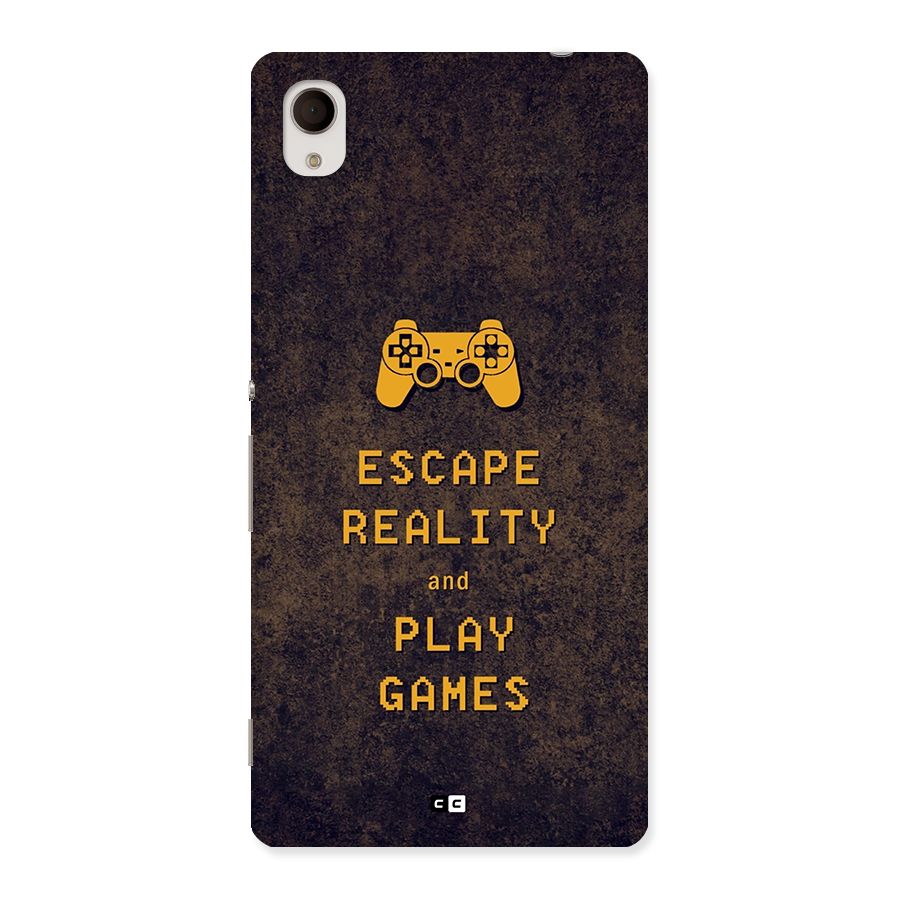 Escape Reality Back Case for Xperia M4 Aqua