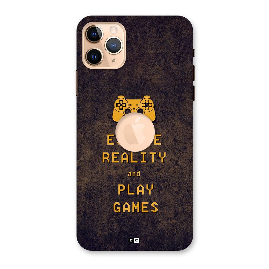 Escape Reality Back Case for iPhone 11 Pro Max Logo Cut
