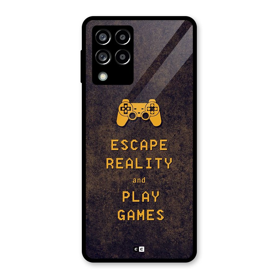 Escape Reality Glass Back Case for Galaxy M53 5G