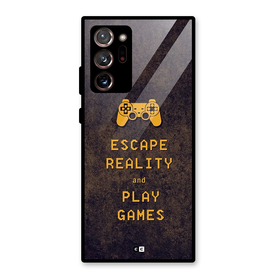 Escape Reality Glass Back Case for Galaxy Note 20 Ultra