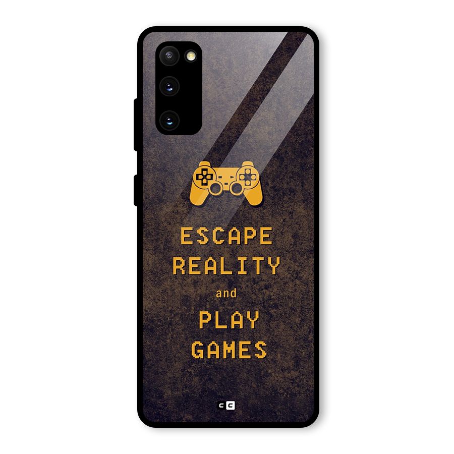 Escape Reality Glass Back Case for Galaxy S20 FE 5G