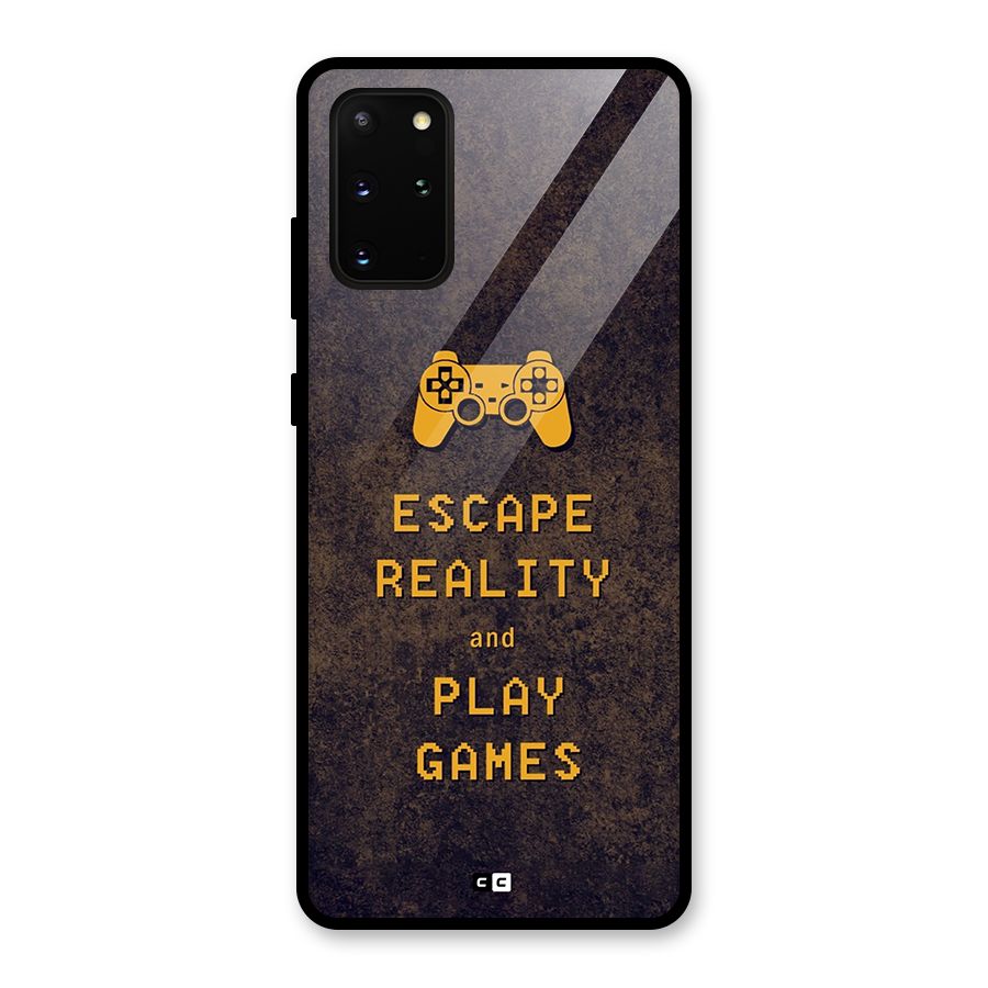 Escape Reality Glass Back Case for Galaxy S20 Plus