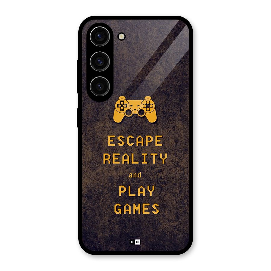 Escape Reality Glass Back Case for Galaxy S23