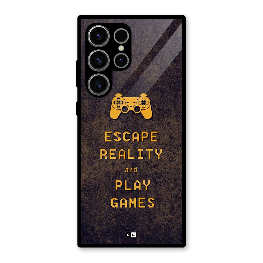Escape Reality Glass Back Case for Galaxy S23 Ultra