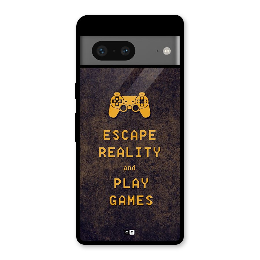 Escape Reality Glass Back Case for Google Pixel 7