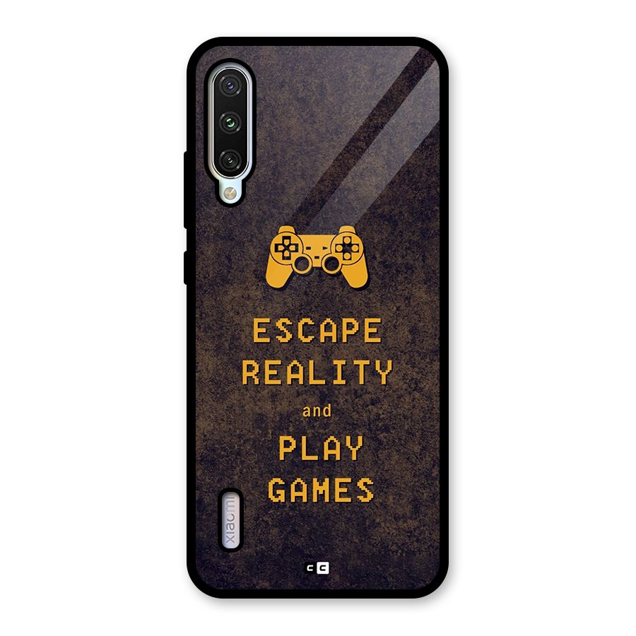 Escape Reality Glass Back Case for Mi A3
