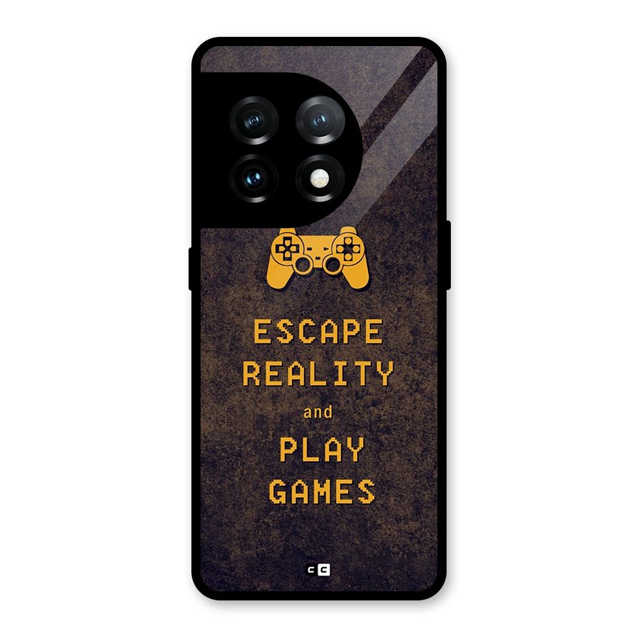 Escape Reality Glass Back Case for OnePlus 11