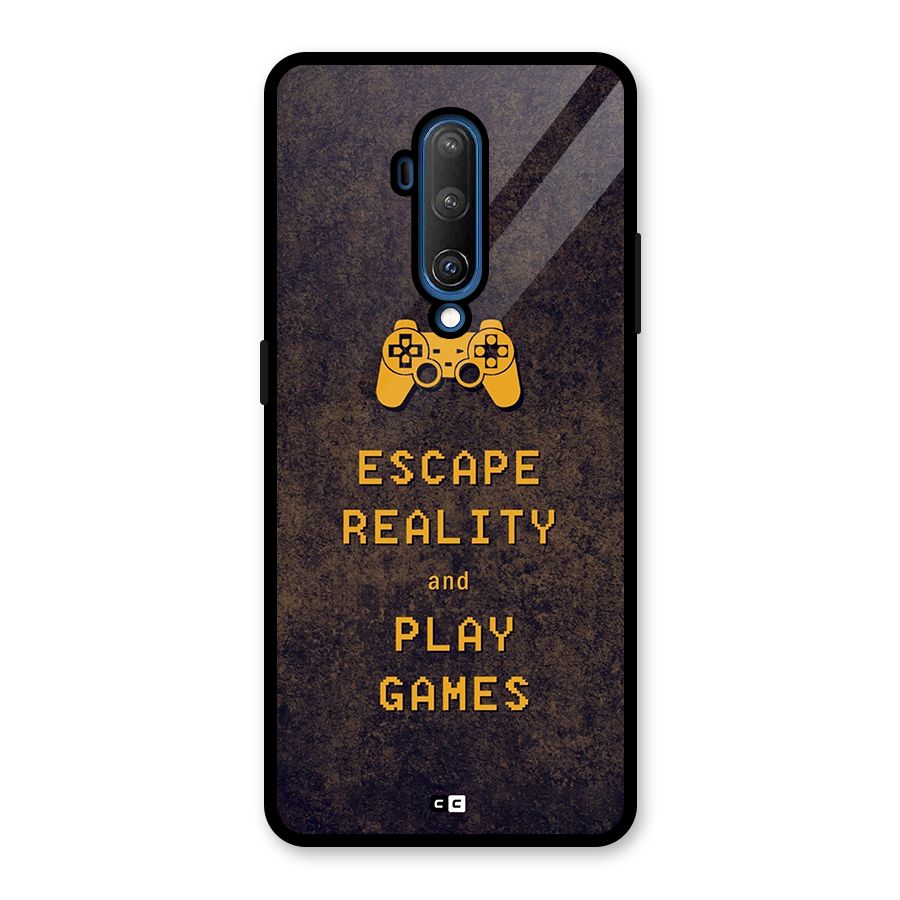 Escape Reality Glass Back Case for OnePlus 7T Pro