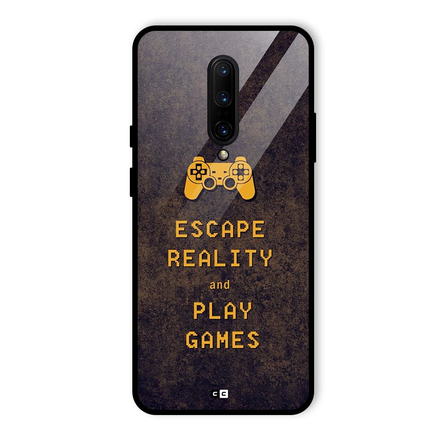 Escape Reality Glass Back Case for OnePlus 7 Pro