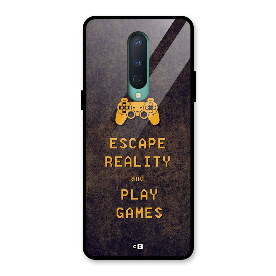 Escape Reality Glass Back Case for OnePlus 8