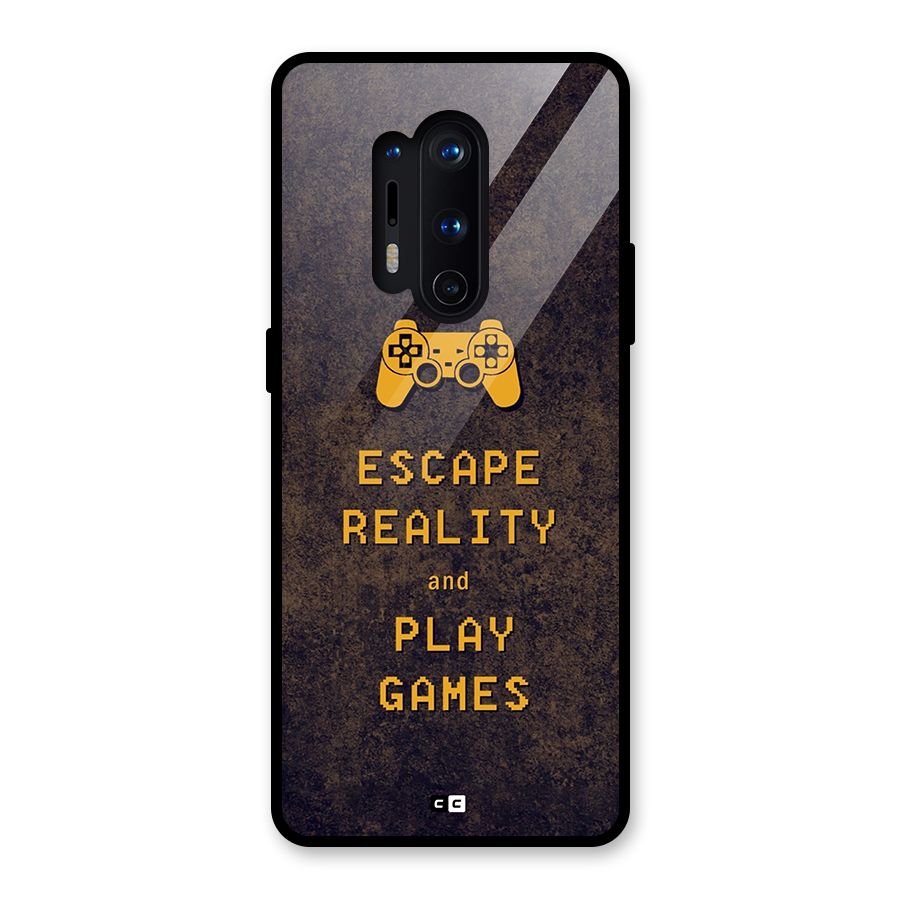 Escape Reality Glass Back Case for OnePlus 8 Pro