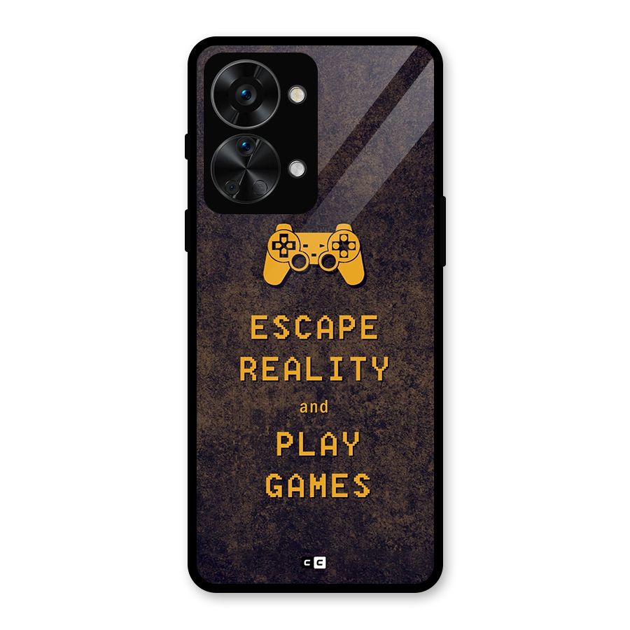 Escape Reality Glass Back Case for OnePlus Nord 2T