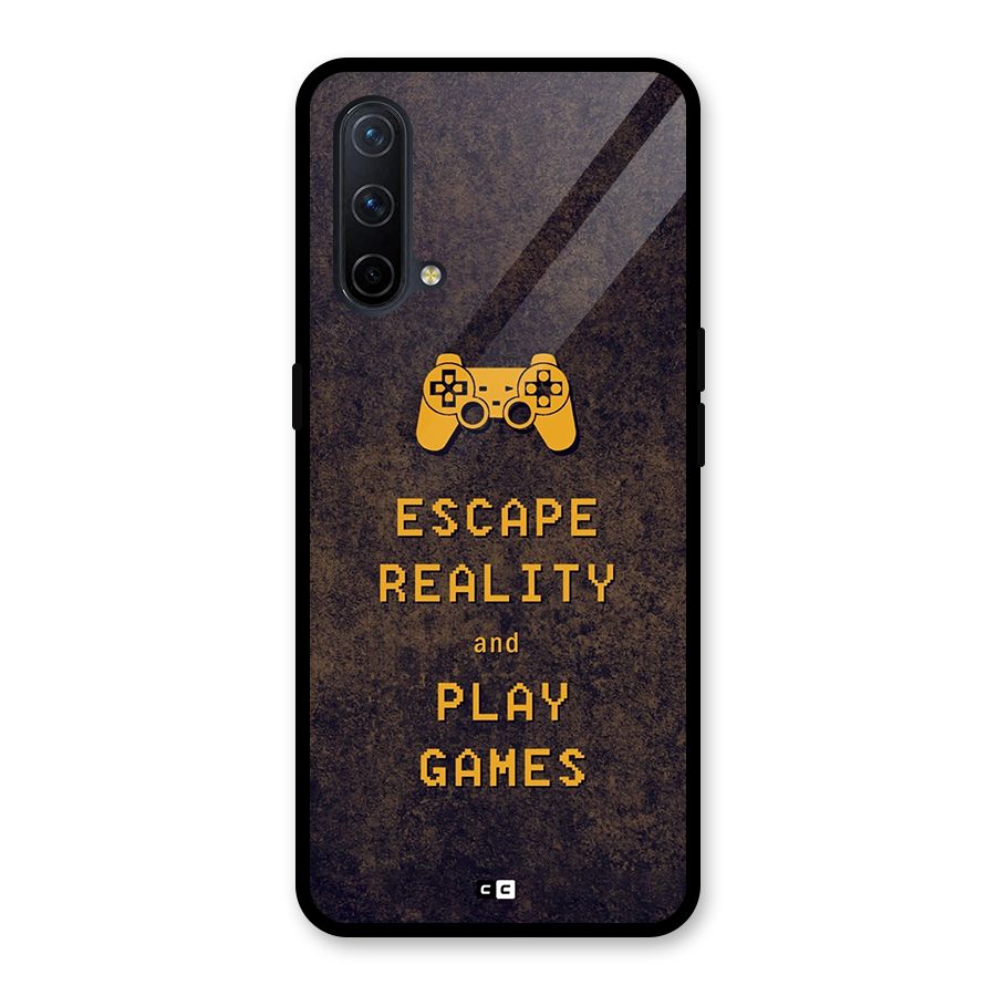 Escape Reality Glass Back Case for OnePlus Nord CE 5G
