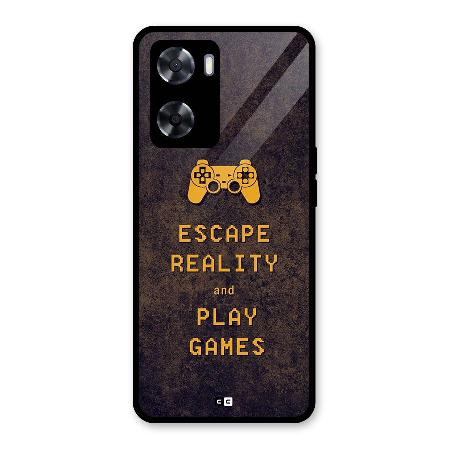 Escape Reality Glass Back Case for OnePlus Nord N20 SE
