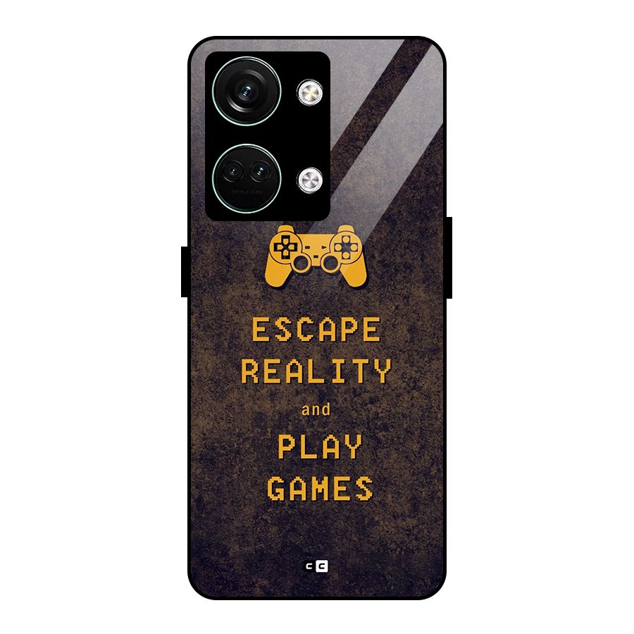 Escape Reality Glass Back Case for Oneplus Nord 3