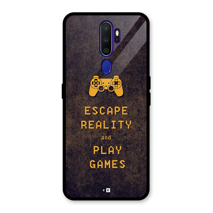 Escape Reality Glass Back Case for Oppo A9 (2020)