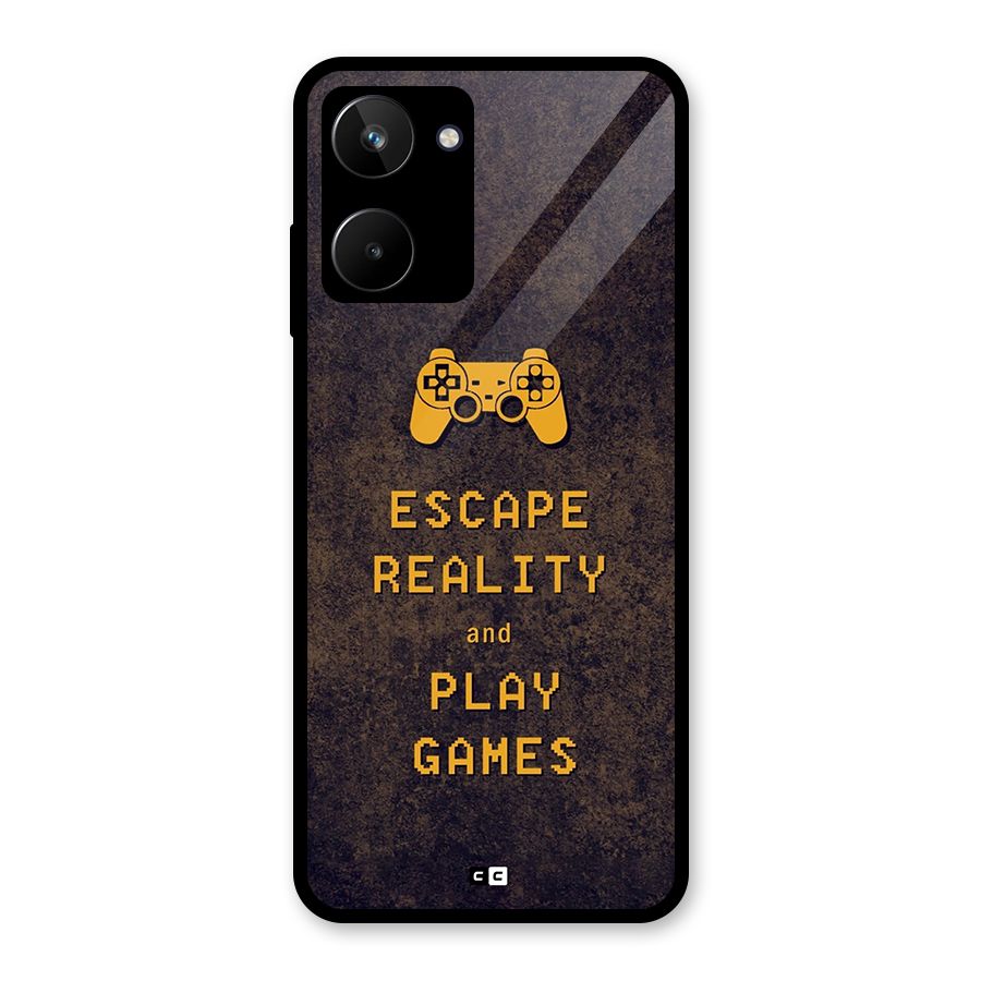 Escape Reality Glass Back Case for Realme 10