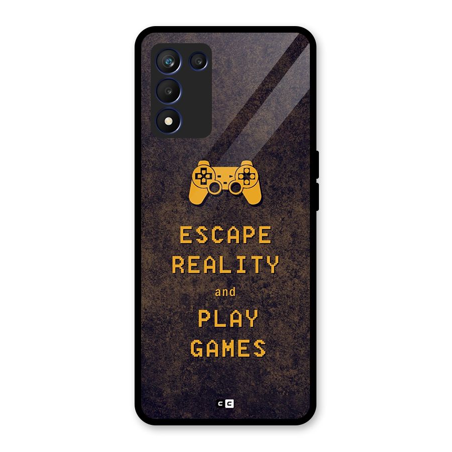 Escape Reality Glass Back Case for Realme 9 5G Speed
