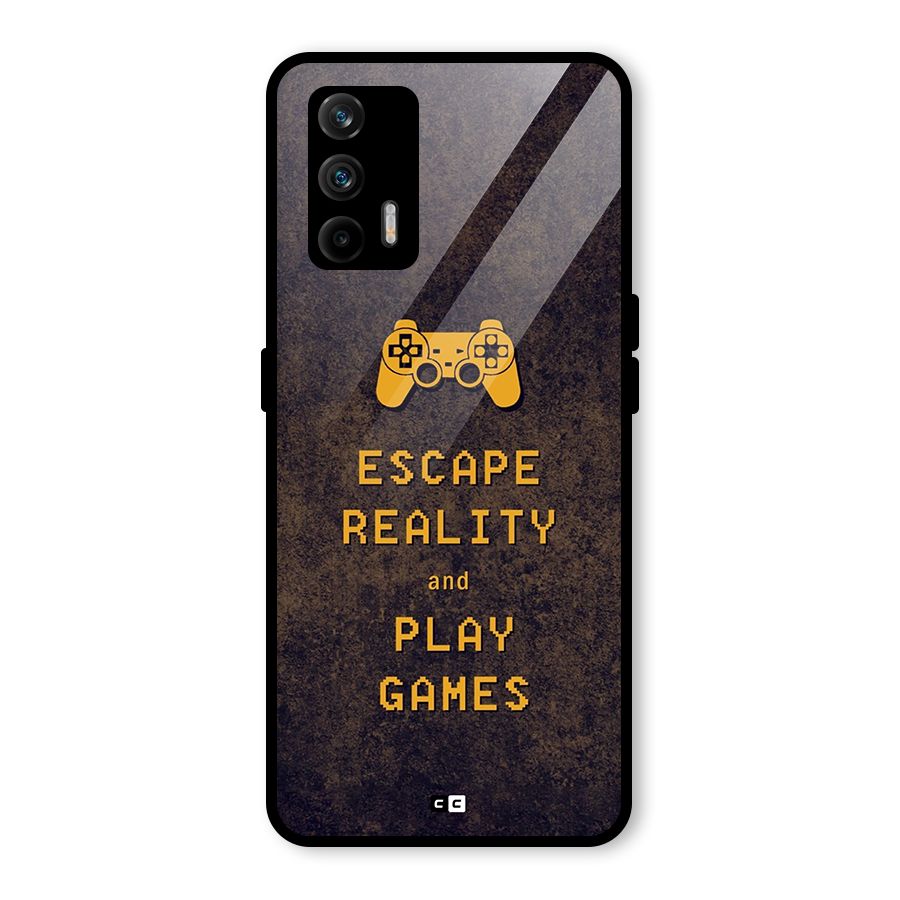 Escape Reality Glass Back Case for Realme GT 5G