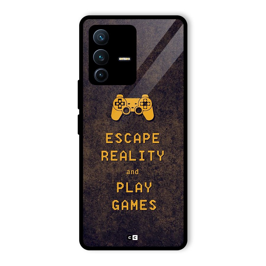 Escape Reality Glass Back Case for Vivo V23 Pro