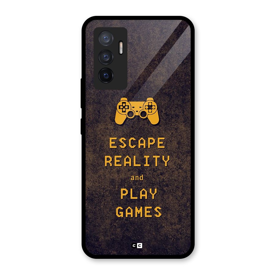 Escape Reality Glass Back Case for Vivo V23e