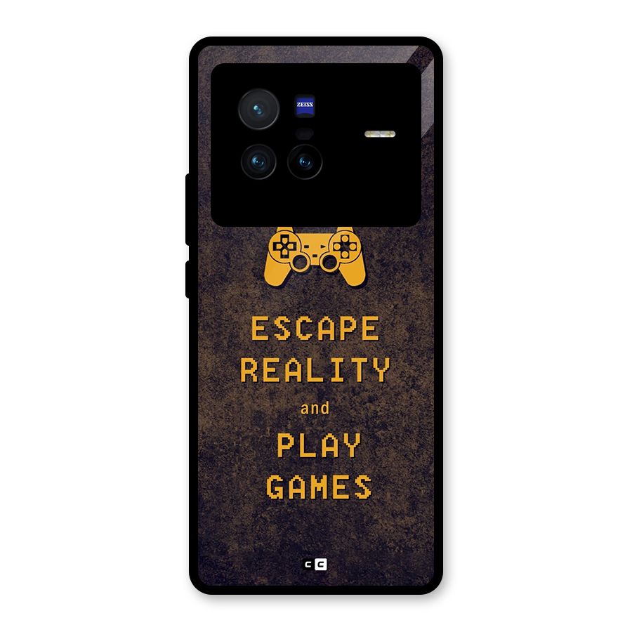 Escape Reality Glass Back Case for Vivo X80