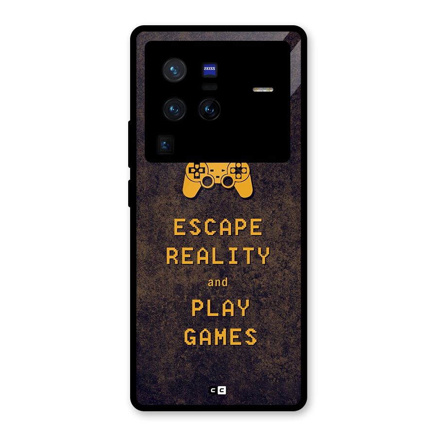 Escape Reality Glass Back Case for Vivo X80 Pro