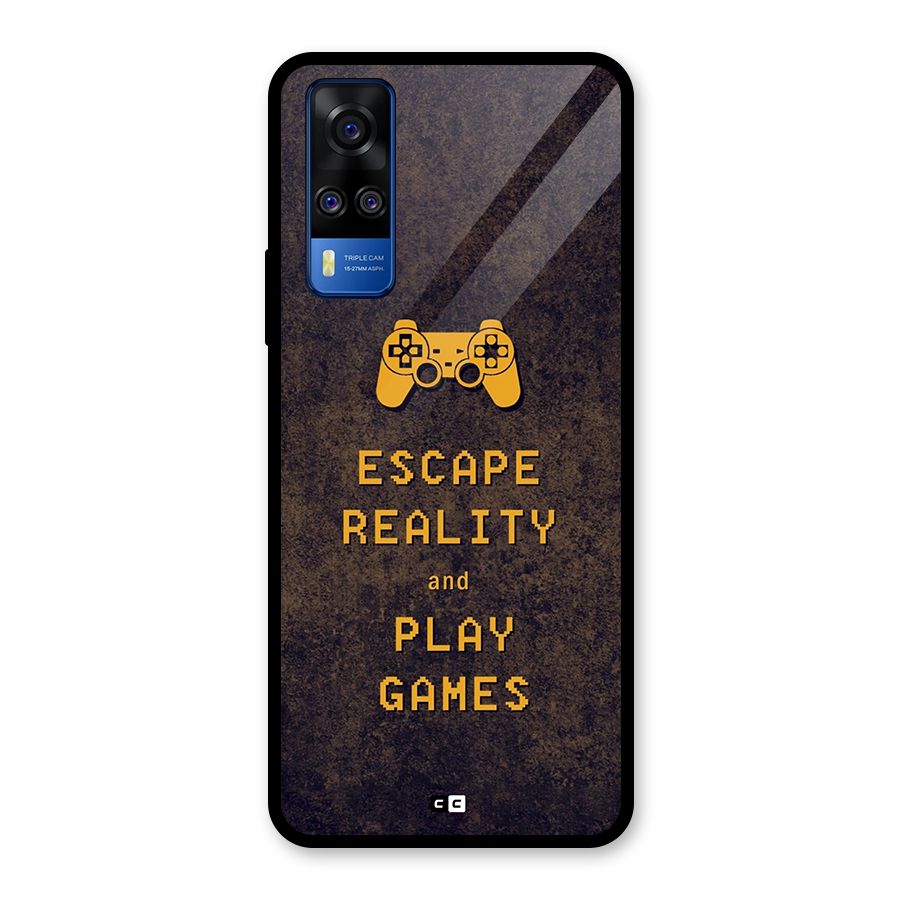 Escape Reality Glass Back Case for Vivo Y31