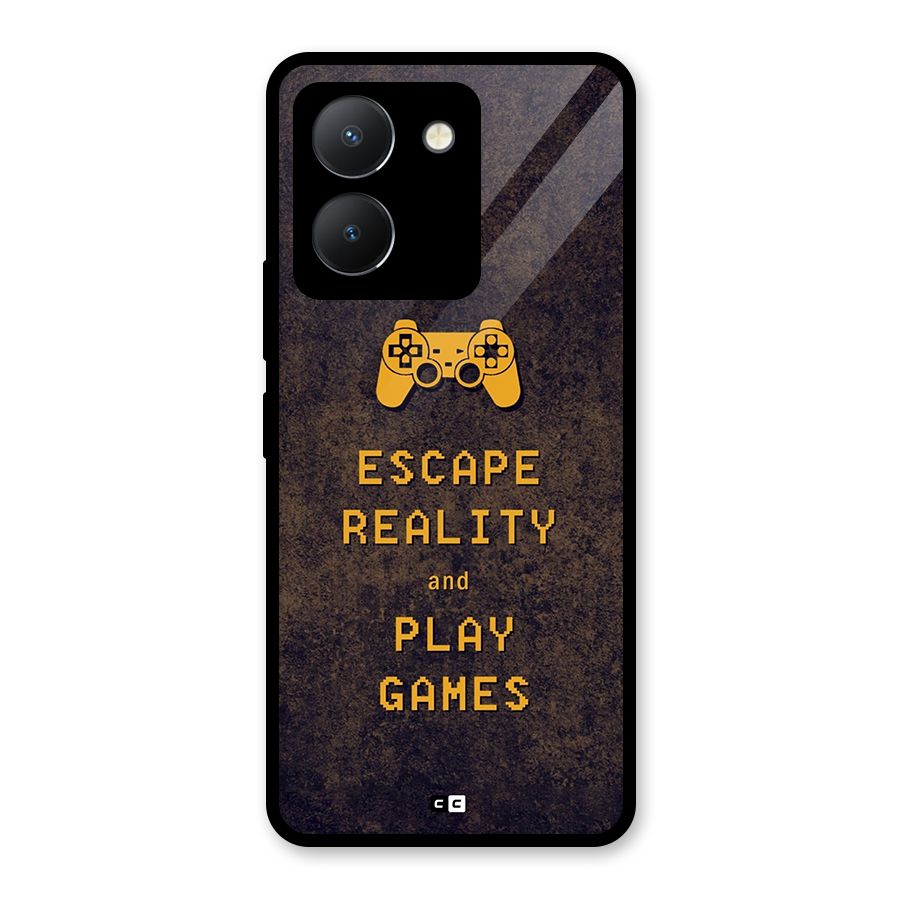 Escape Reality Glass Back Case for Vivo Y36