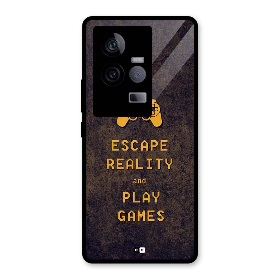 Escape Reality Glass Back Case for Vivo iQOO 11 5G