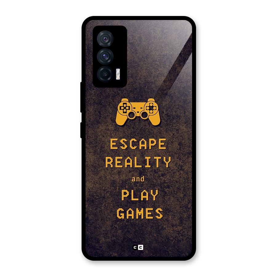 Escape Reality Glass Back Case for Vivo iQOO 7 5G