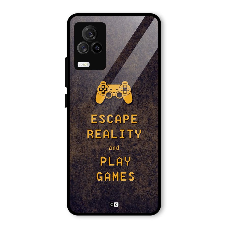 Escape Reality Glass Back Case for Vivo iQOO 7 Legend 5G