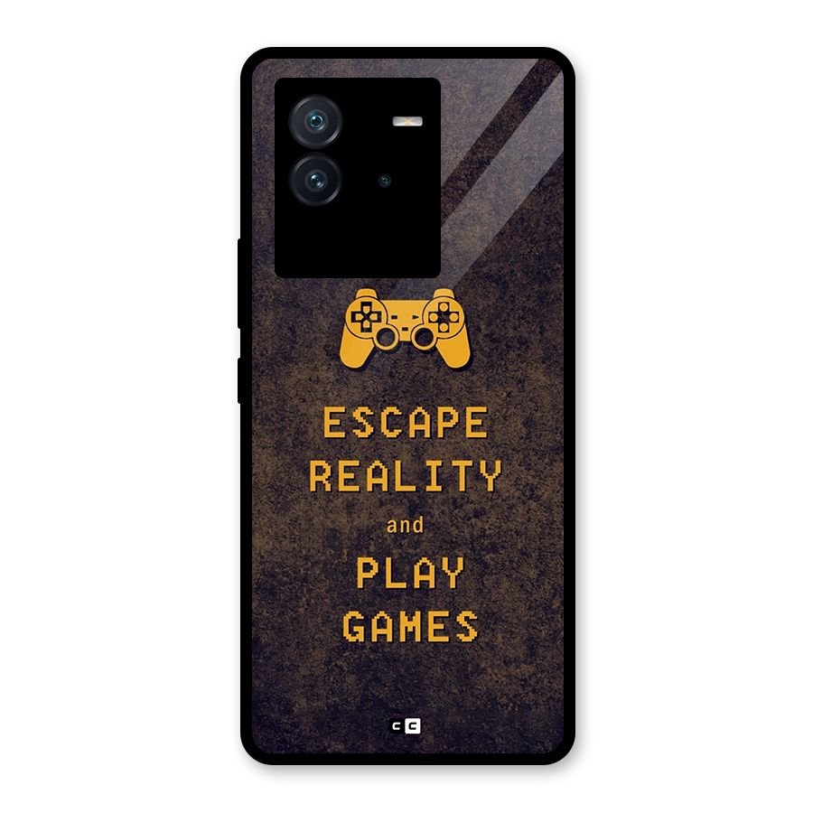 Escape Reality Glass Back Case for Vivo iQOO Neo 6 5G